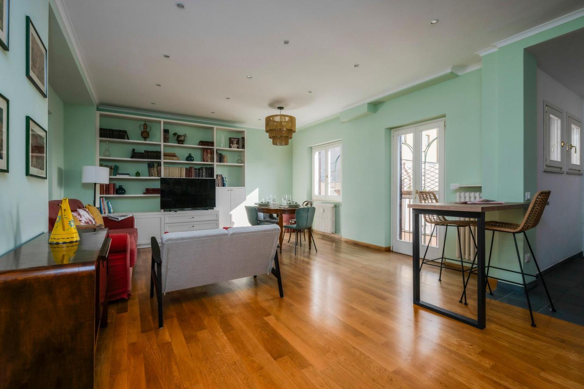 Apartament Da Giorgio E Teresa - Attico Con Terrazza A Piazza Del Popolo Rzym Zewnętrze zdjęcie