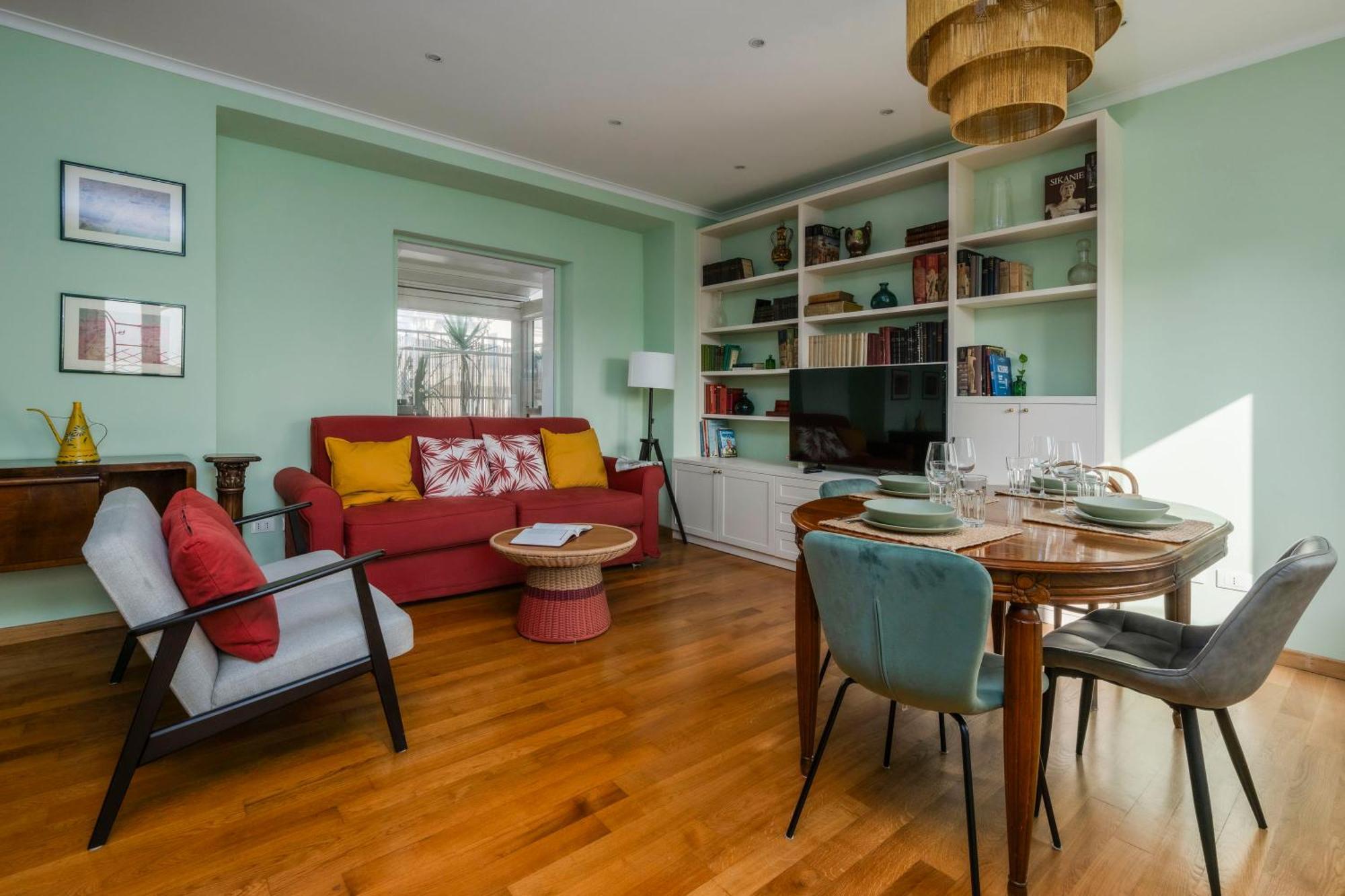 Apartament Da Giorgio E Teresa - Attico Con Terrazza A Piazza Del Popolo Rzym Zewnętrze zdjęcie