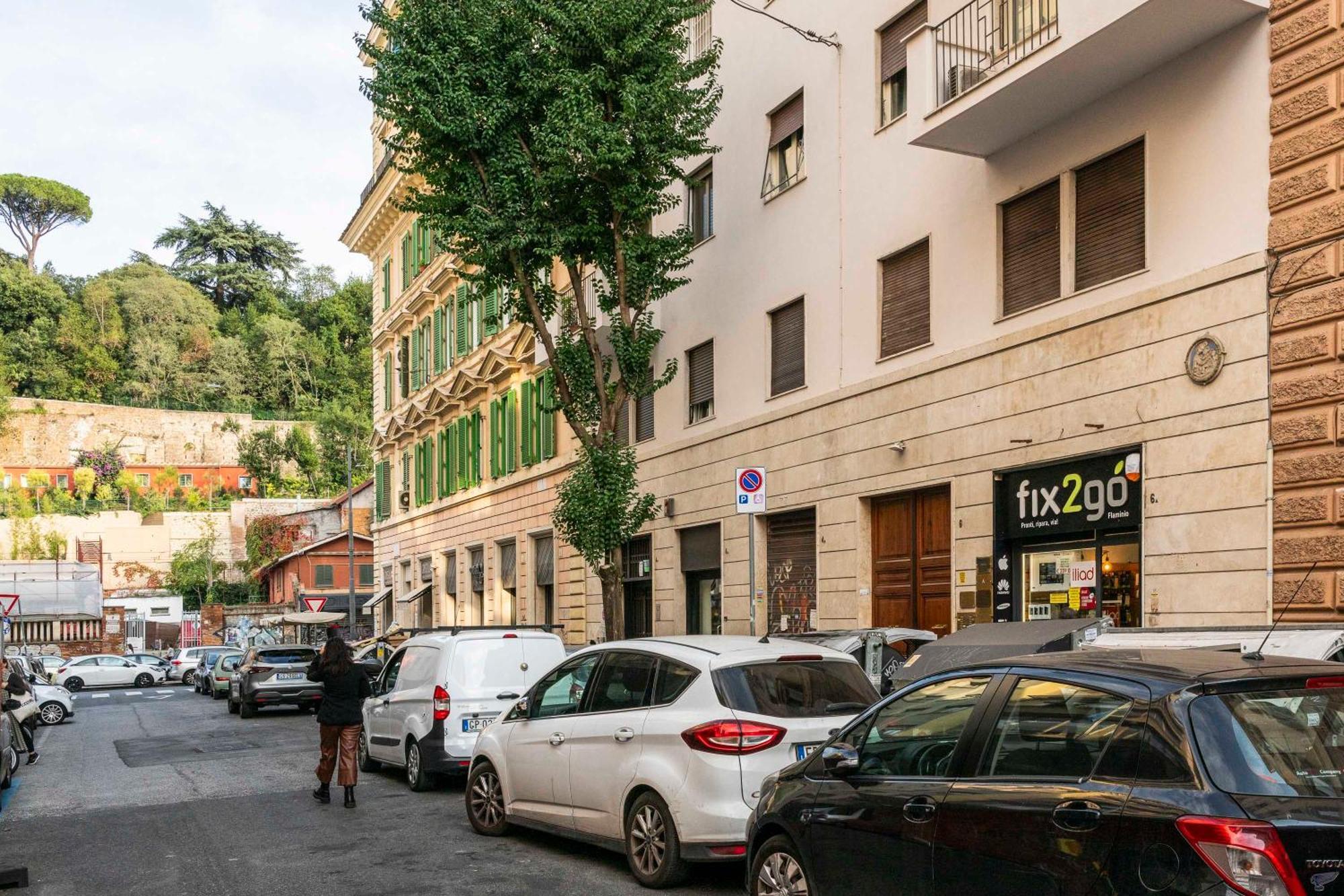 Apartament Da Giorgio E Teresa - Attico Con Terrazza A Piazza Del Popolo Rzym Zewnętrze zdjęcie
